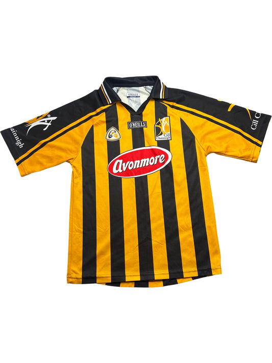 Vintage Black Yellow O'Neills Kilkenny Jersey 2004 2007 (S)