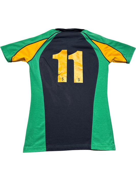 Vintage Green Samurai Grasshoppers Rugby Shirt (XL)