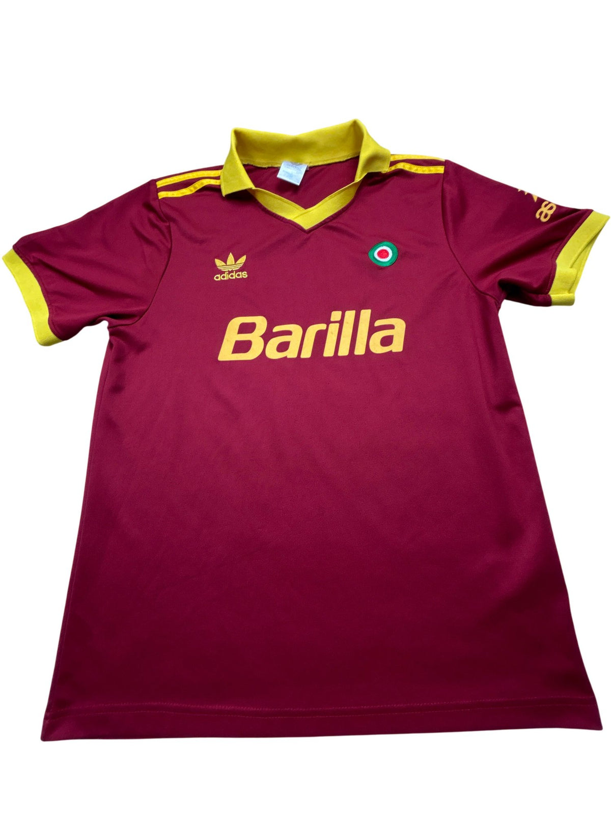 Vintage Red Adidas Soccer Jersey 90s (M)