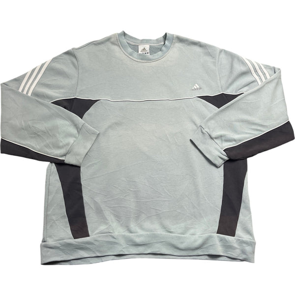 Vintage Grey Adidas Sweatshirt (XL)
