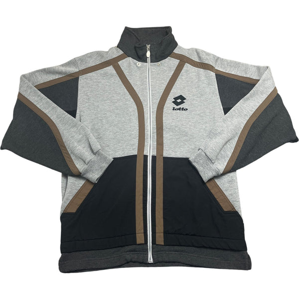 Vintage Grey Lotto Track Jacket (L)