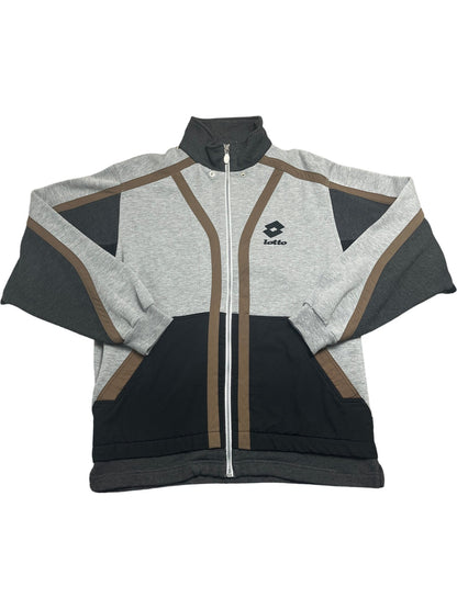 Vintage Grey Lotto Track Jacket (L)