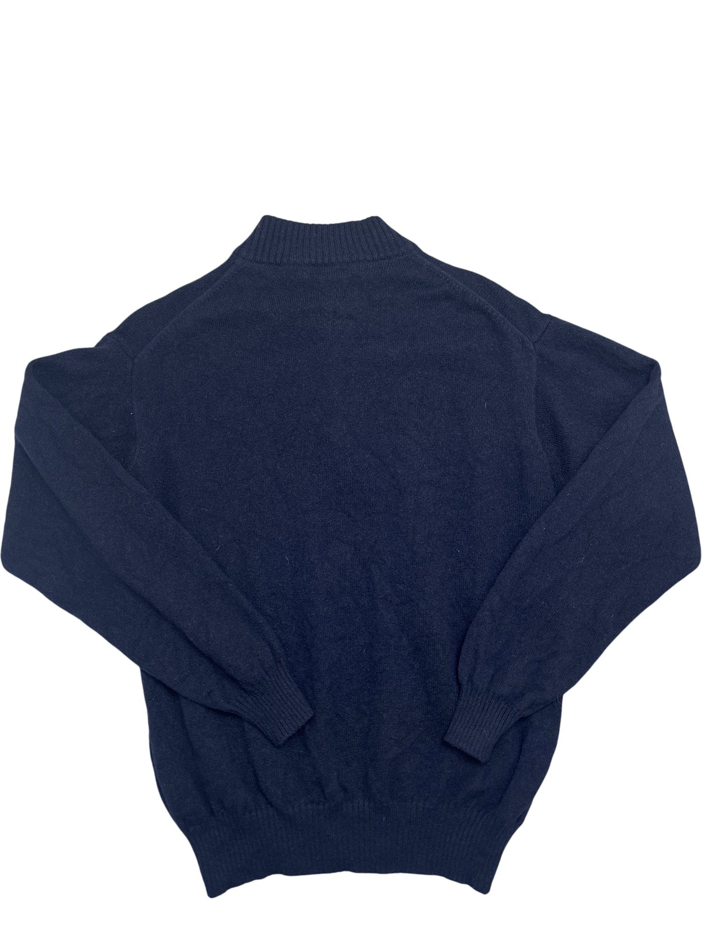 Vintage Navy Burberry Sweater Y2K (M)