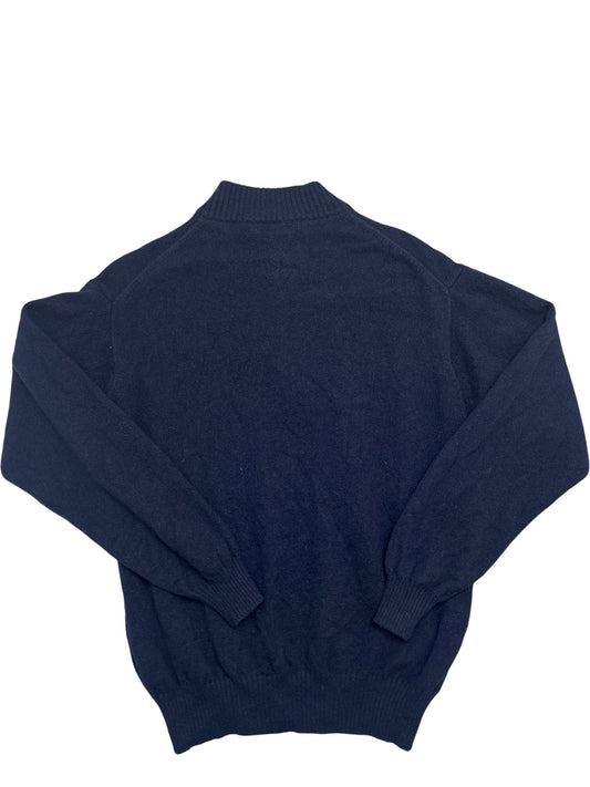 Vintage Navy Burberry Sweater Y2K (M)