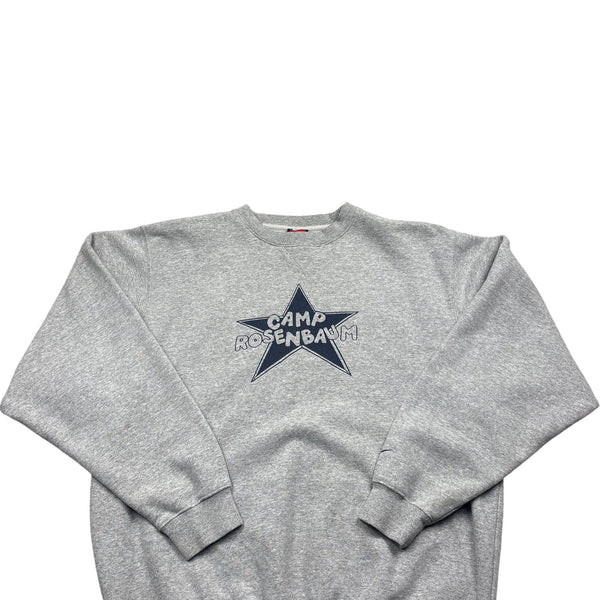 Vintage Grey Camp Rosenbaum Sweatshirt 90s (M)