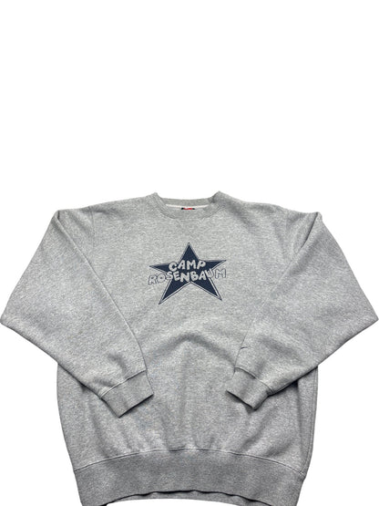 Vintage Grey Camp Rosenbaum Sweatshirt 90s (M)