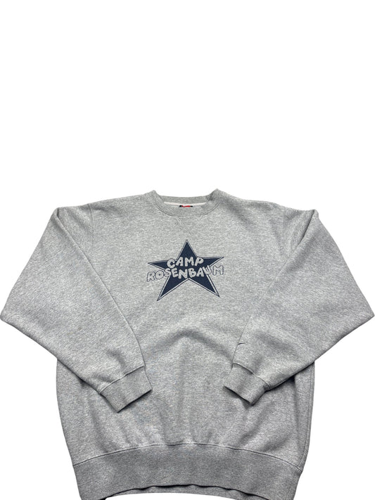 Vintage Grey Camp Rosenbaum Sweatshirt 90s (M)