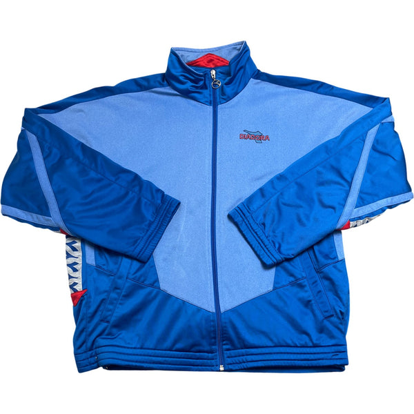 Vintage Blue Diadora Track Jacket 90s (XL)