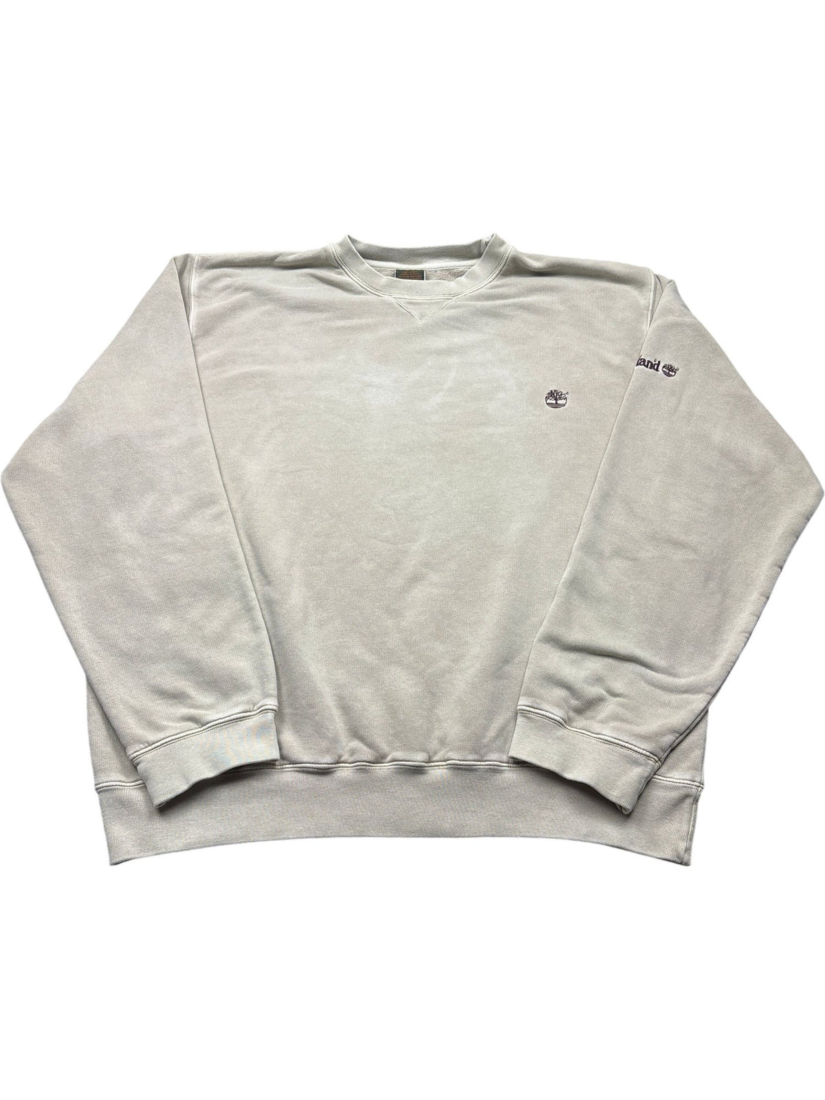 Vintage Khaki Timberland Sweatshirt  (XL)