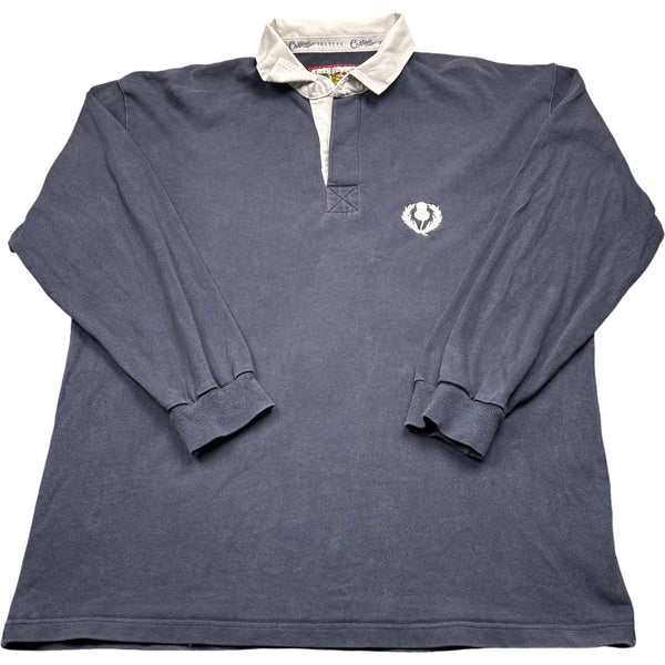 Vintage Blue Rugby Shirt 90s (L)