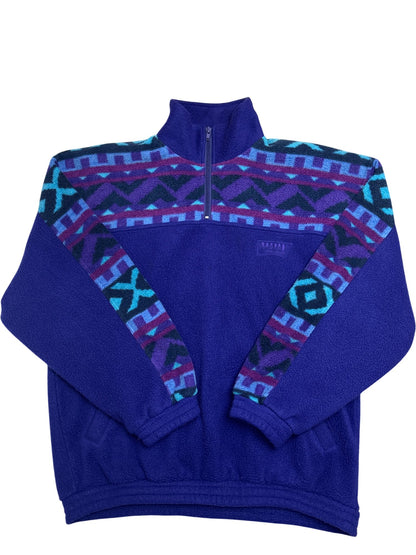 Vintage Blue Whack Vintage Fleece Sweatshirt 90s (M)