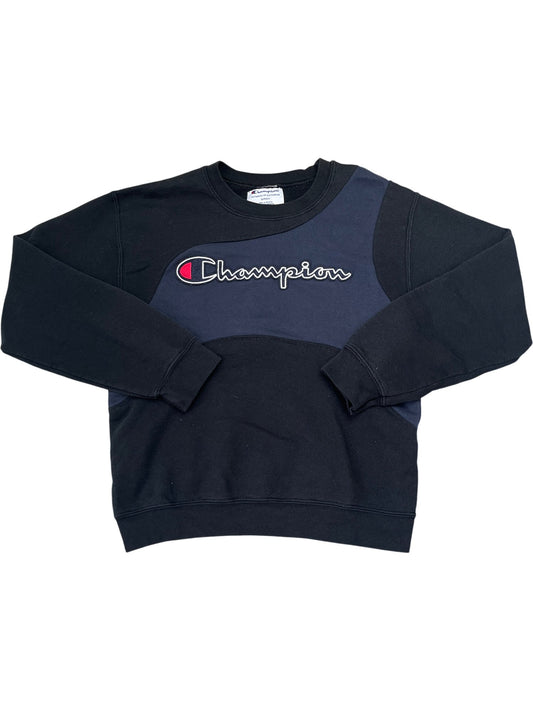 Vintage Black Champion Crewneck Sweatshirt (S)