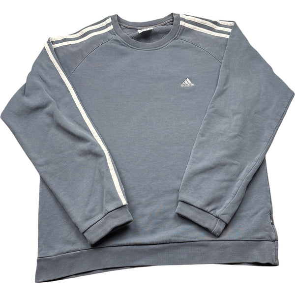 Vintage Blue Adidas Crewneck Sweatshirt (XL)