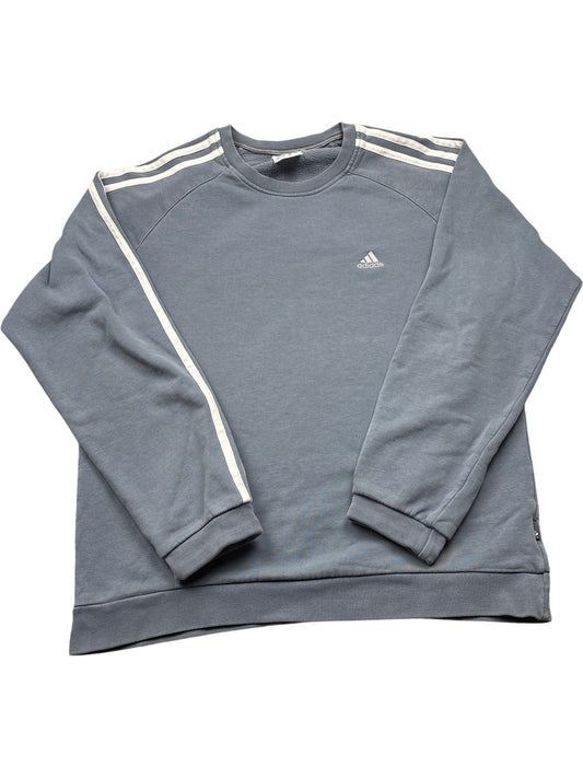 Vintage Blue Adidas Crewneck Sweatshirt (XL)