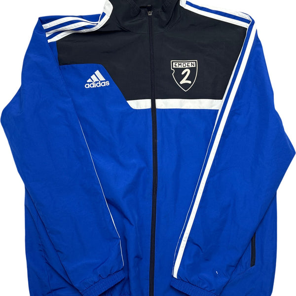 Vintage Blue Adidas Track Jacket Emden 2  (L)
