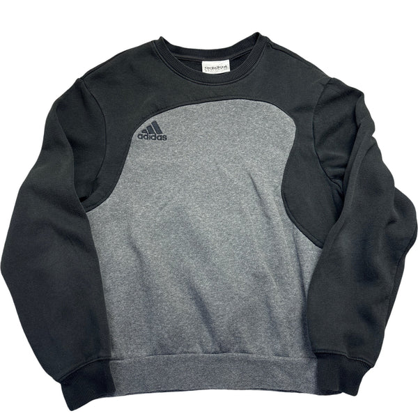 Vintage Black Adidas Crewneck Sweatshirt (M)