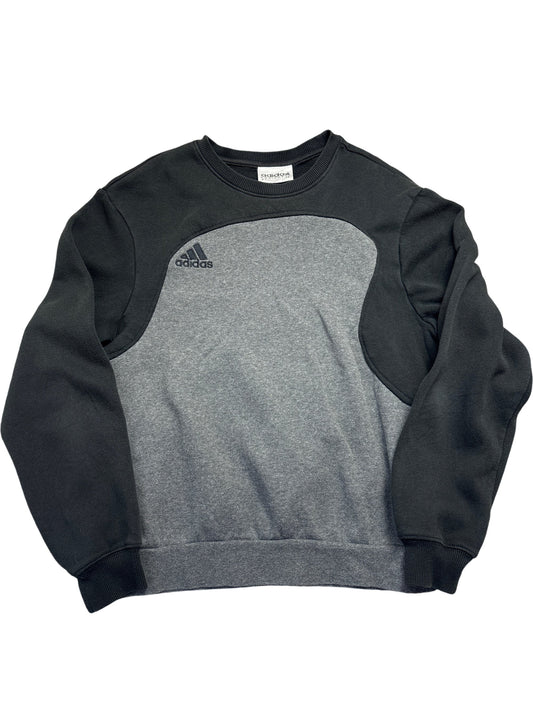 Vintage Black Adidas Crewneck Sweatshirt (M)