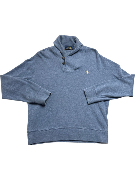 Vintage Blue Polo Ralph Lauren Sweater 90s (S)