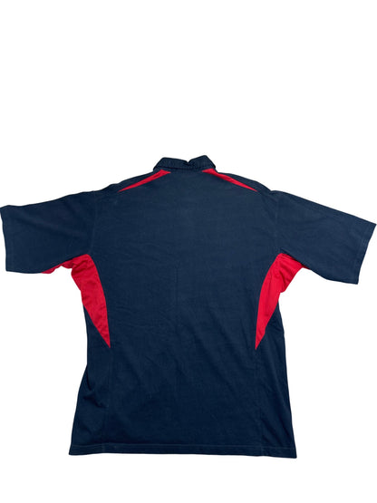 Vintage Navy England Rugby Polo Shirt 00s (XL)