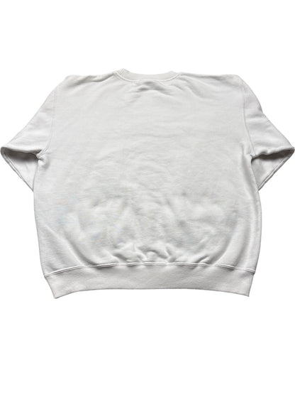 Vintage White Reebok Sweatshirt 90s (M)