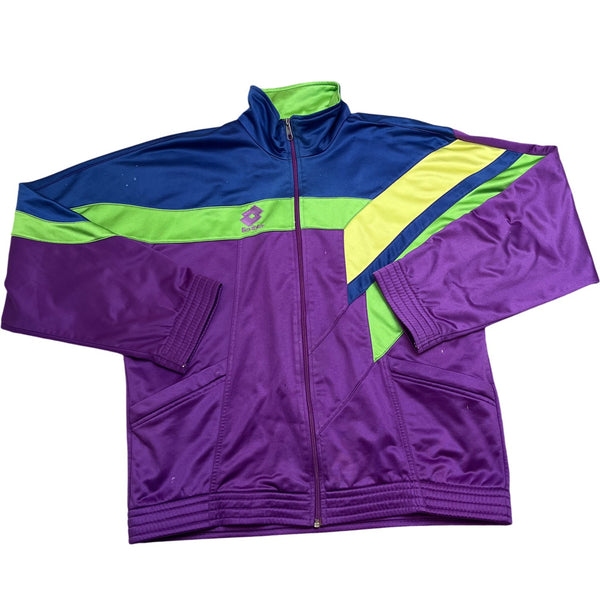Vintage Purple Lotto Track Jacket 90s (L)