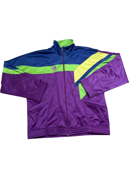 Vintage Purple Lotto Track Jacket 90s (L)