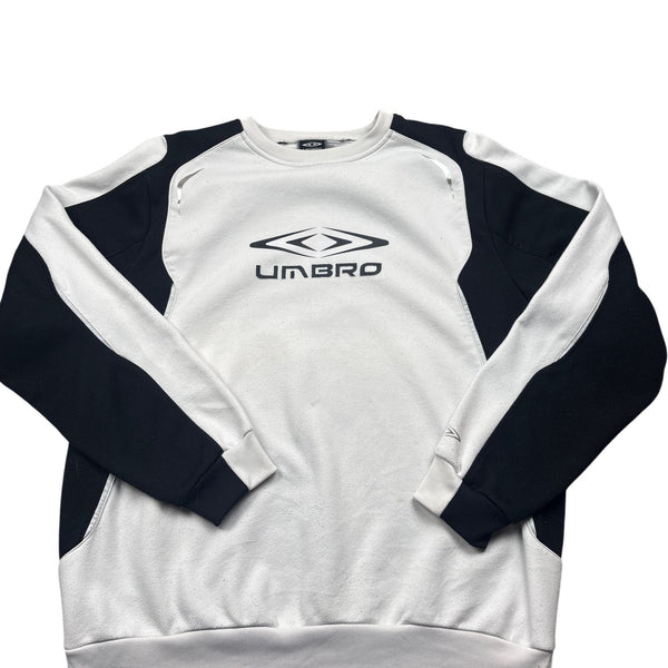 Vintage White Umbro Crewneck Sweatshirt (XL)