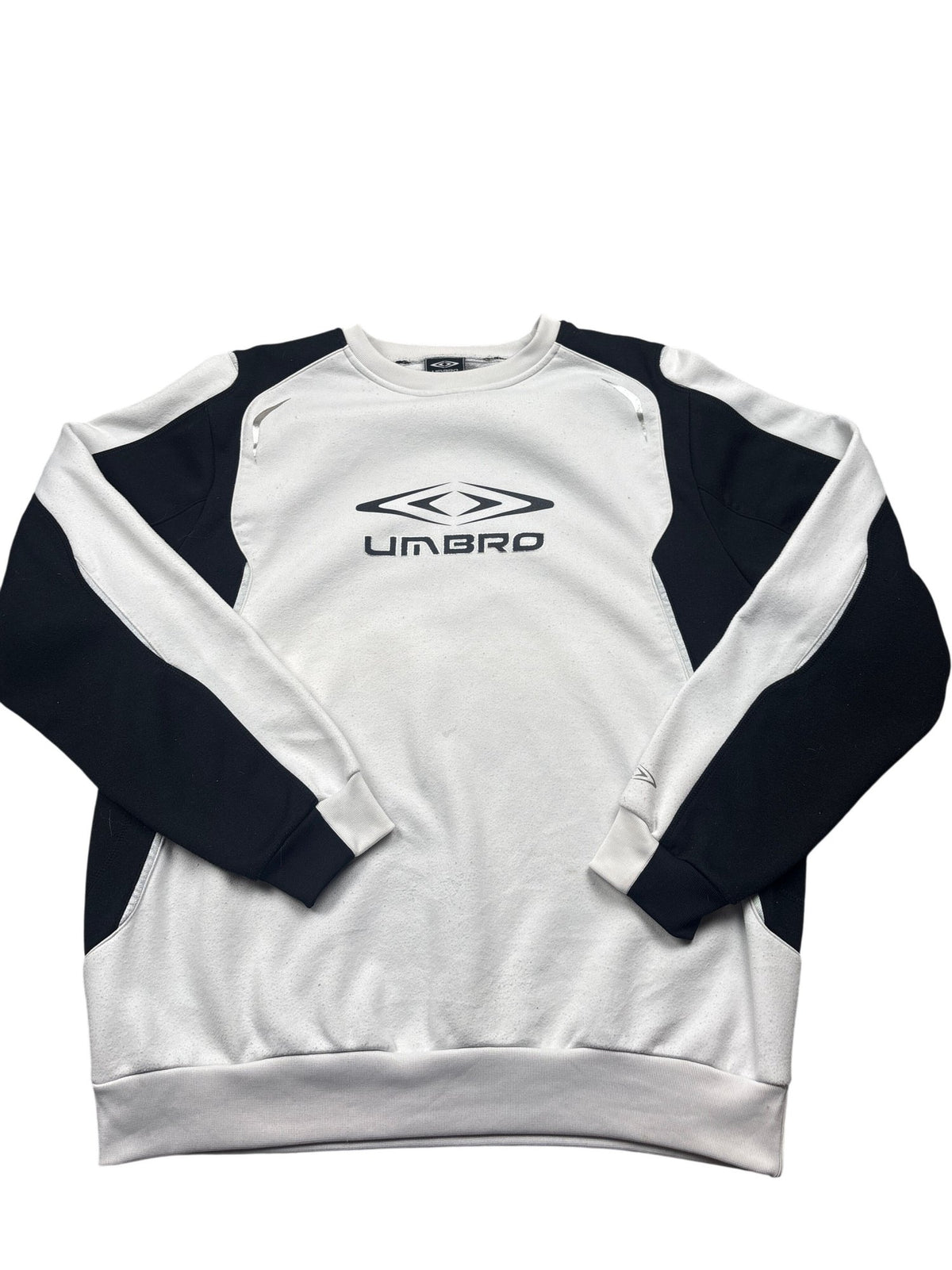 Vintage White Umbro Crewneck Sweatshirt (XL)