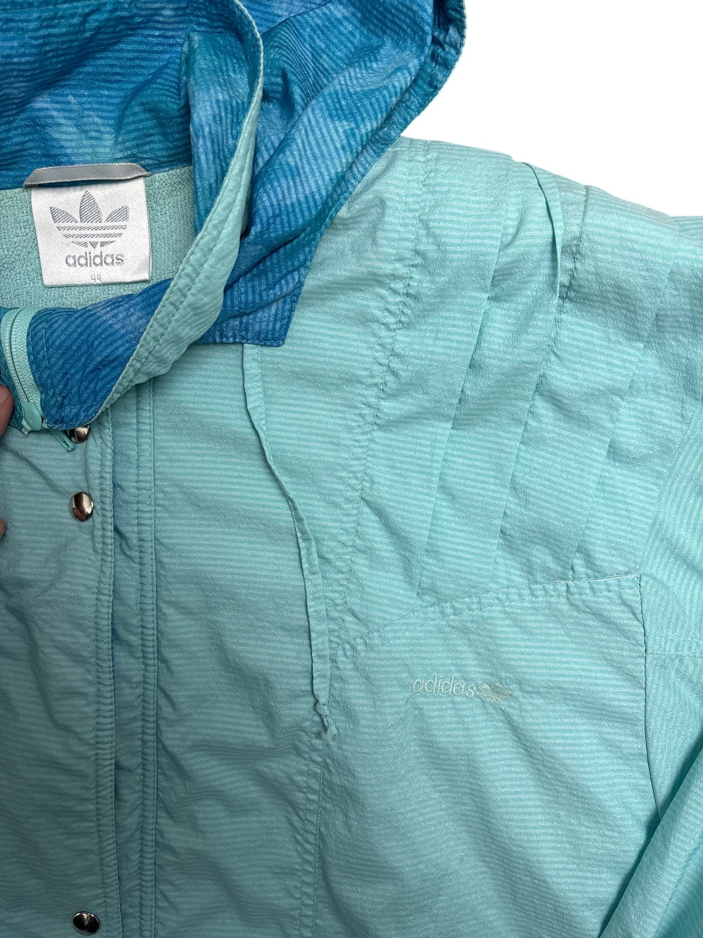 Vintage Blue Adidas Windbreaker 90s (S)