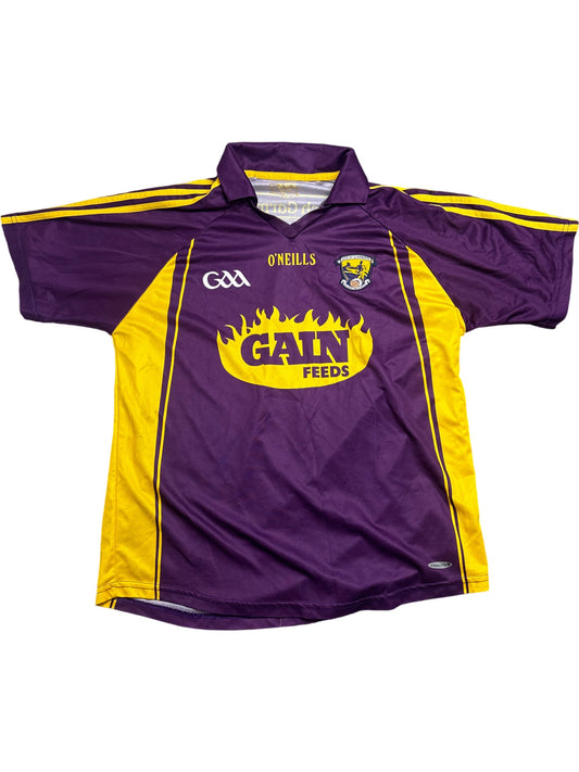 Vintage Purple O'Neills GAA Jersey Wexford 2017 (L)