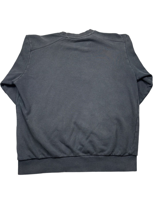 Vintage Black Adidas Crewneck Sweater (M)