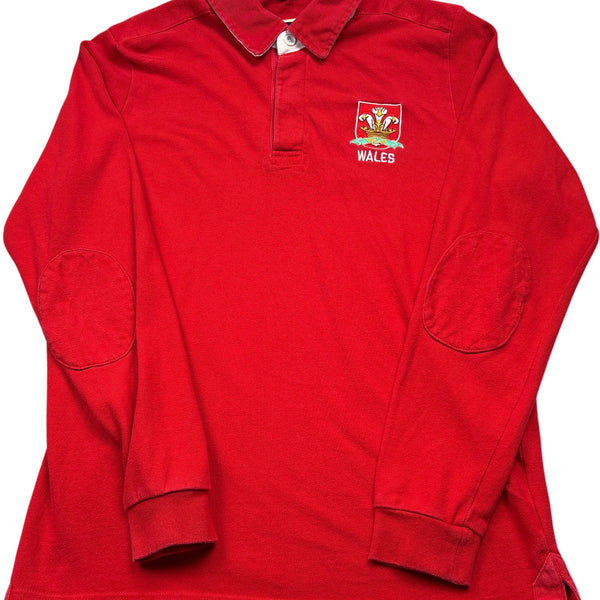 Vintage Red Wales Rugby Shirt 2000s (L)