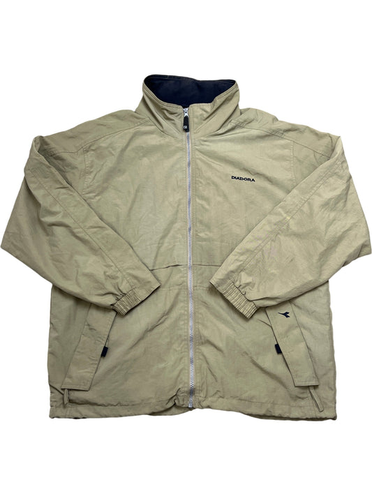Vintage Khaki Diadora Jacket 2000s (L)