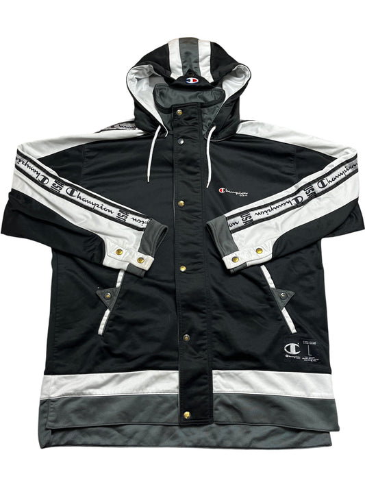 Vintage Black Champion Track Jacket 90s (L)