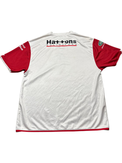 Vintage White Puma Rugby Jersey St Helens 2000s (XXL)