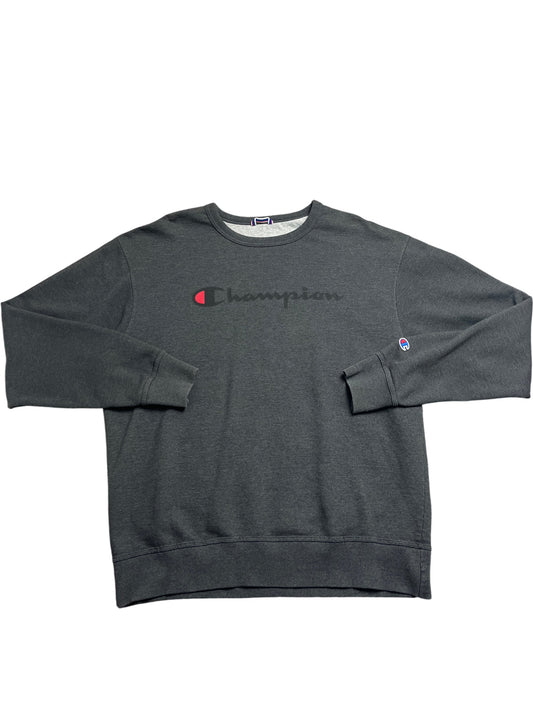 Vintage Grey Champion Crewneck Sweatshirt (L)