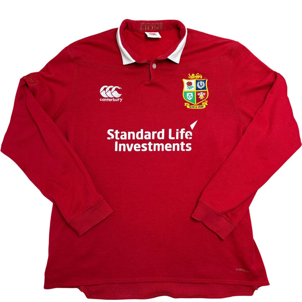 Vintage Red Canterbury Rugby Jersey Lions (L)