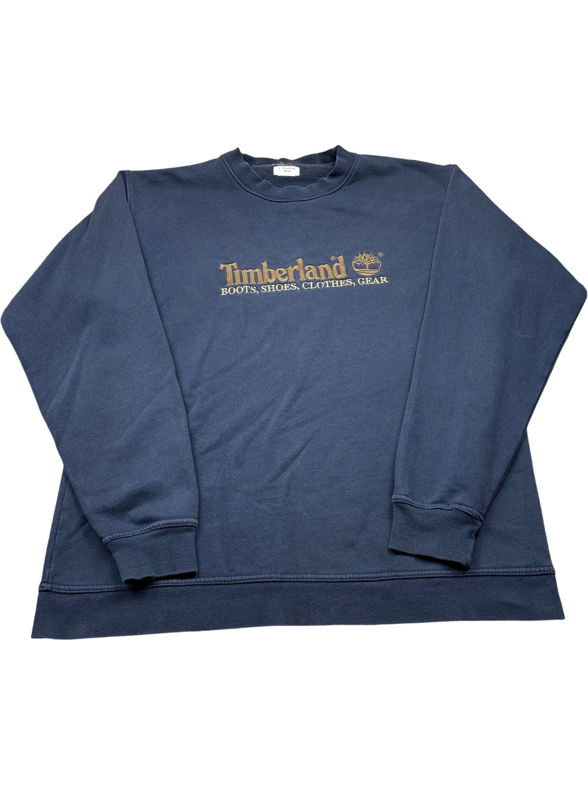 Vintage Navy Timberland Sweatshirt 90s (XL)
