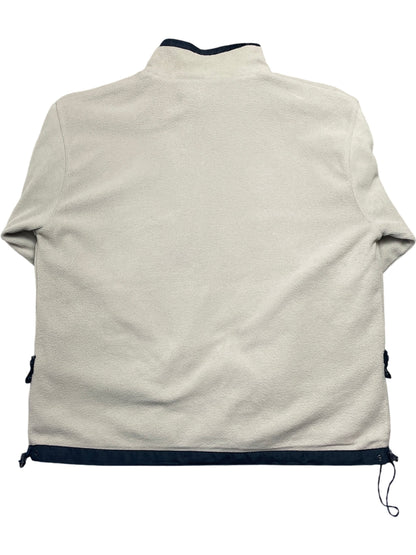 Vintage Beige Kappa Fleece Jacket Reversible 2000s (XXL)