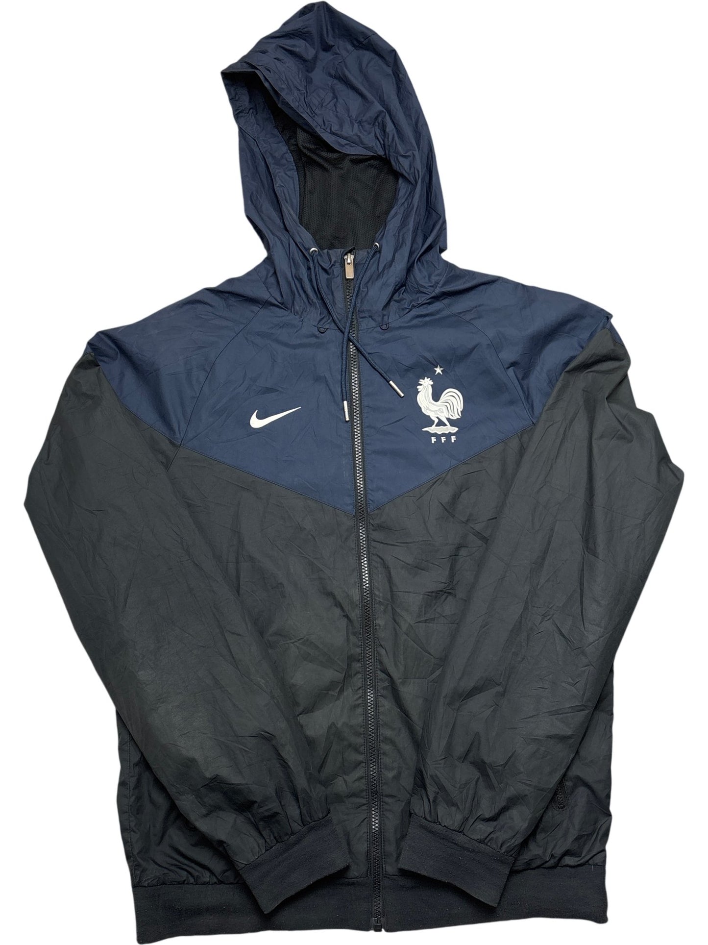 Vintage Navy Nike Track Jacket FFF Era  (S)