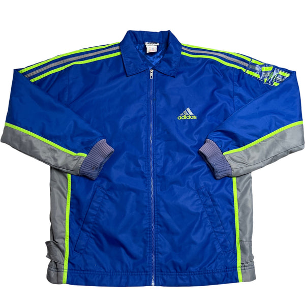 Vintage Blue Adidas Jacket Y2K (L)