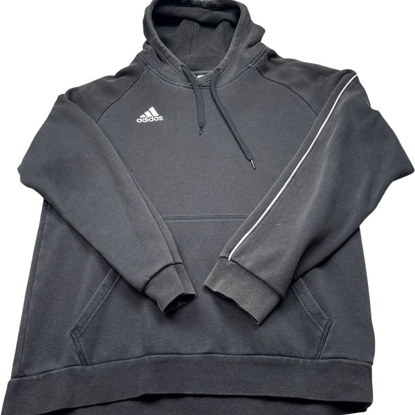 Vintage Black Adidas Hoodie (L)