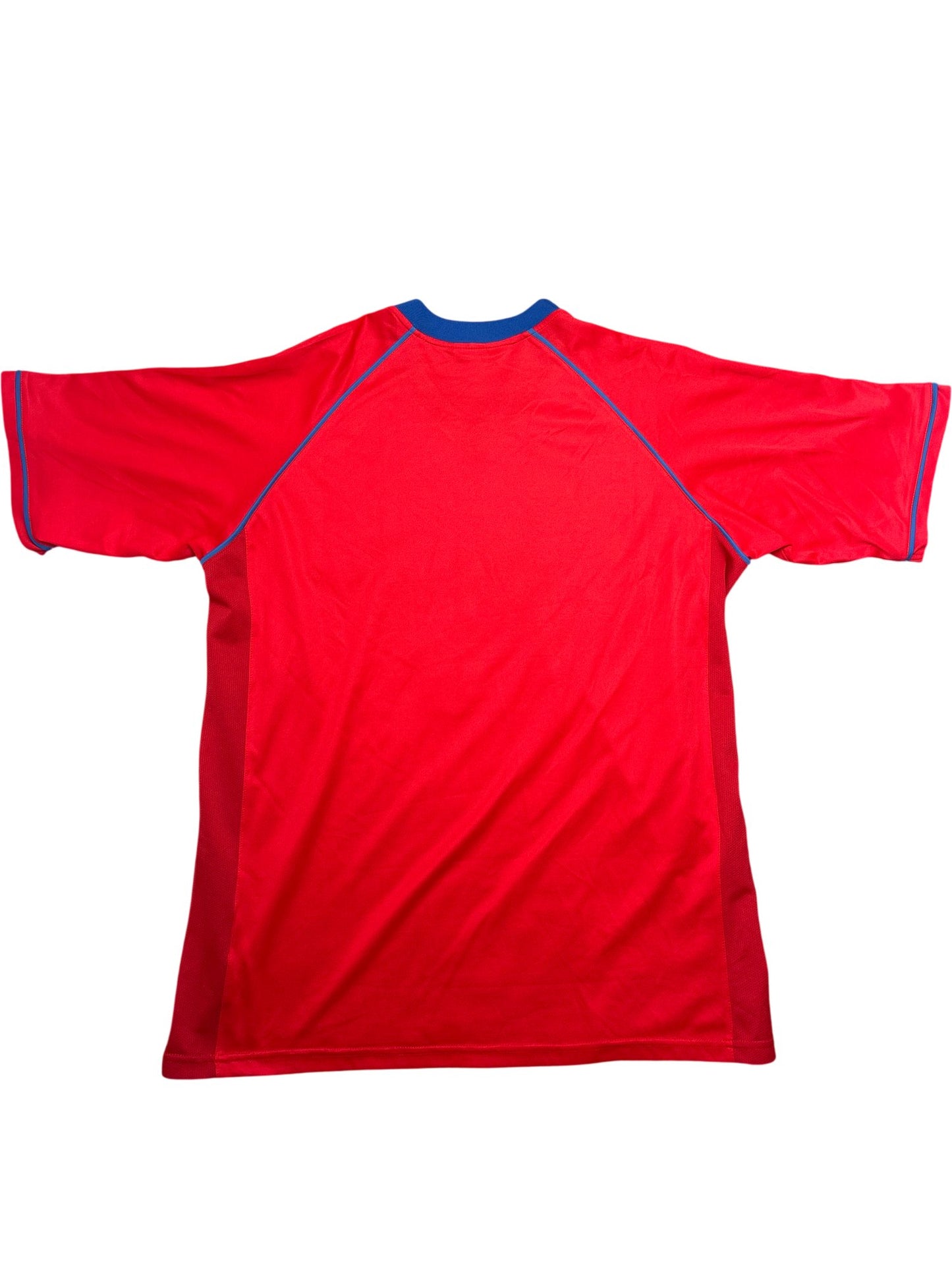 Vintage Red Opel Lanzarote Soccer Jersey (XL)
