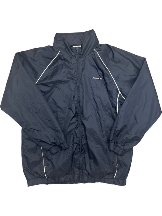Vintage Navy Reebok Windbreaker Jacket Y2K (XL)