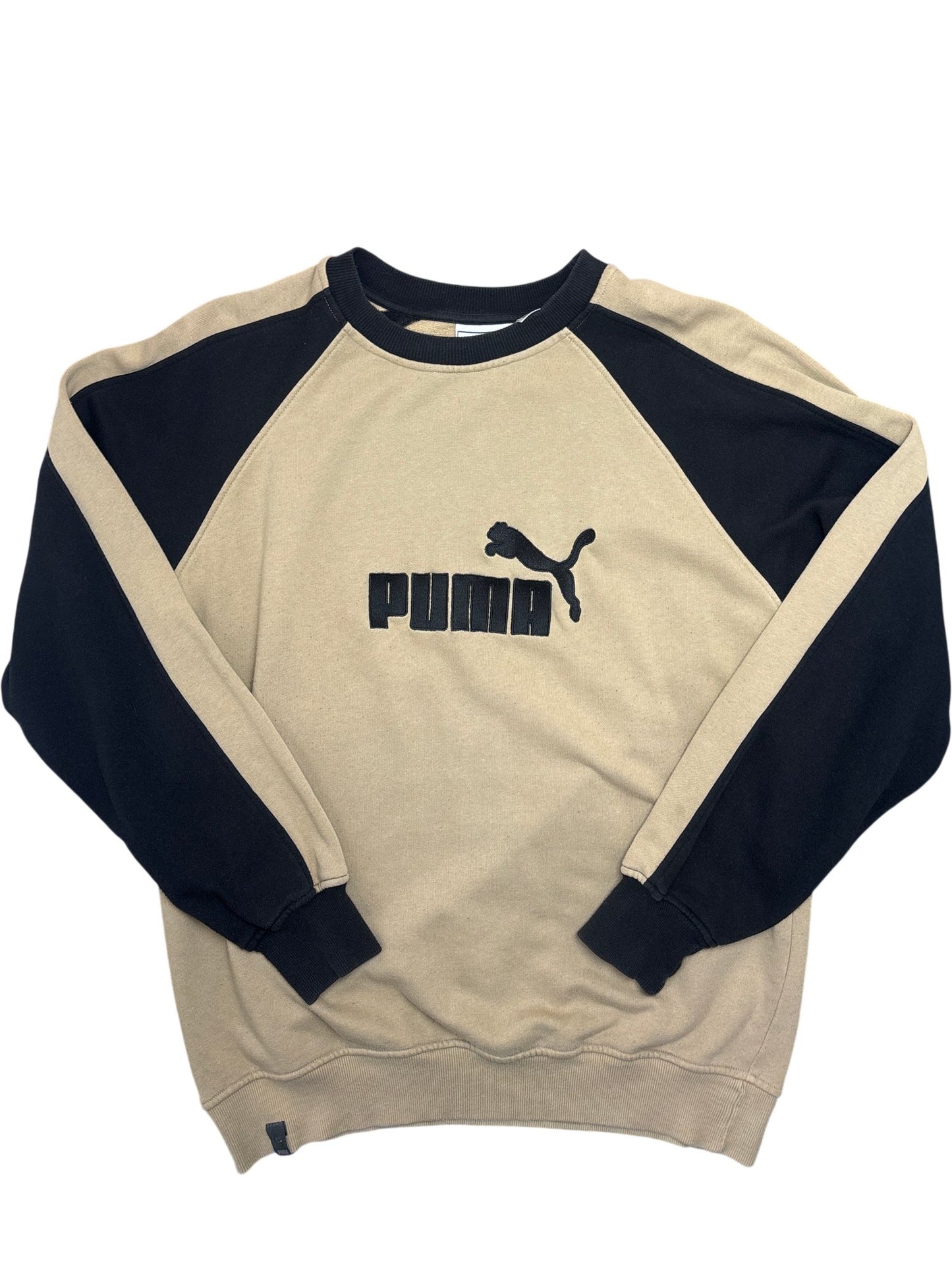Vintage Beige Puma Sweatshirt (M)