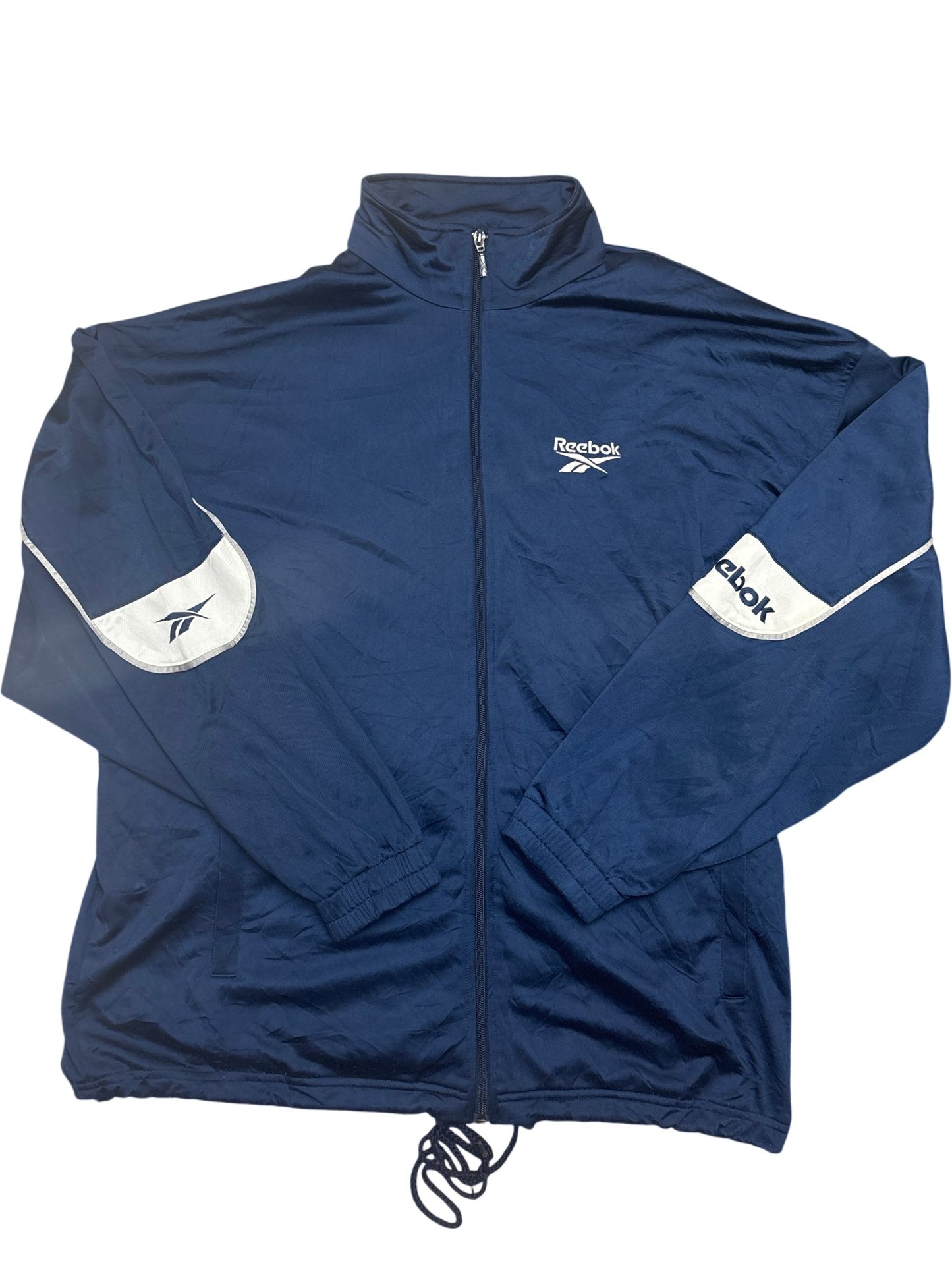 Vintage Navy Reebok Track Jacket 90s (XL)