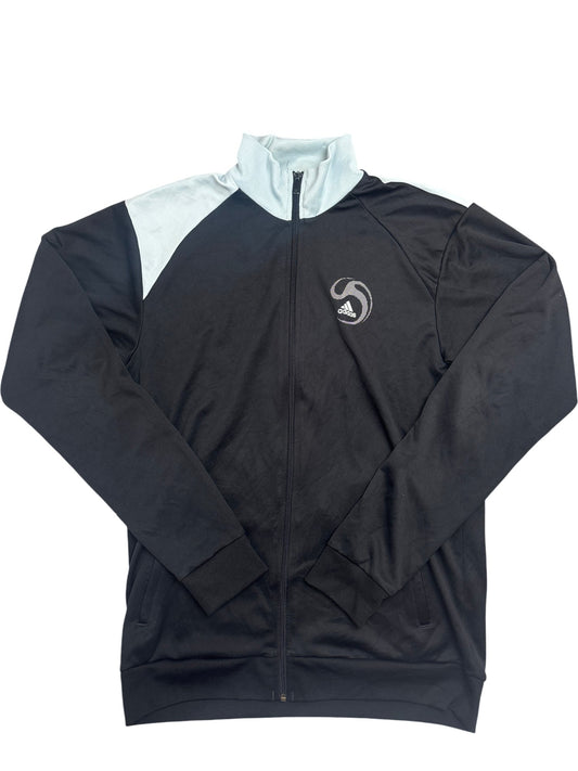 Vintage Black Adidas Track Jacket (M)