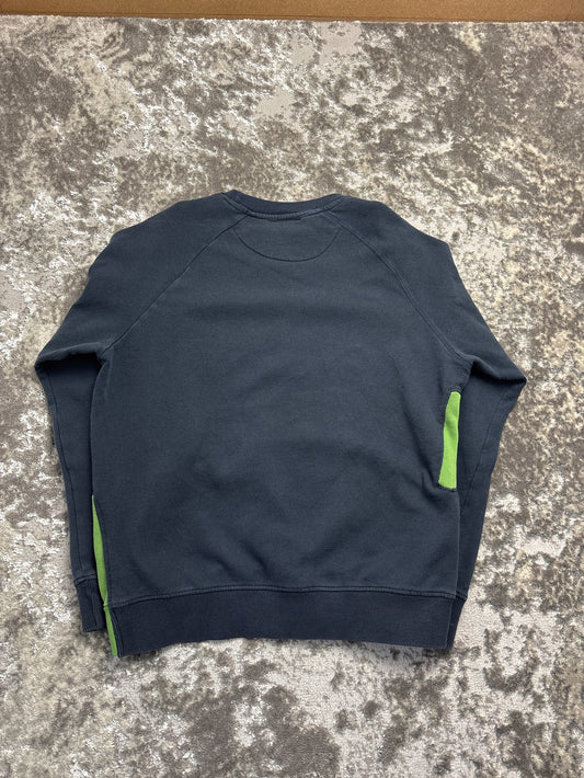 Vintage Green Adidas Sweatshirt 90s (XXL)