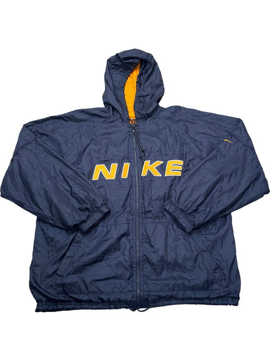 Vintage Navy Nike Windbreaker Y2K (XL)