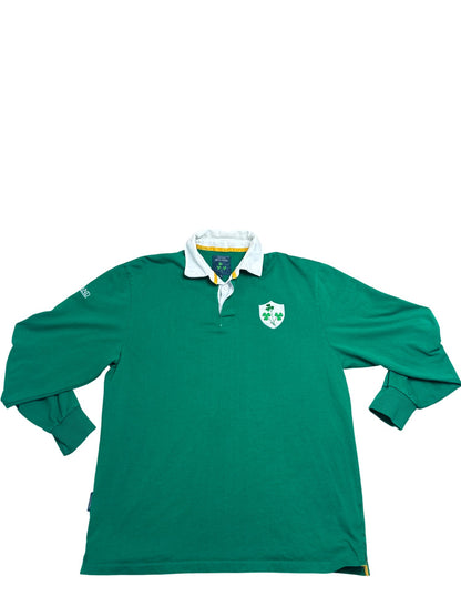 Vintage Green Ireland Rugby Shirt (XL)